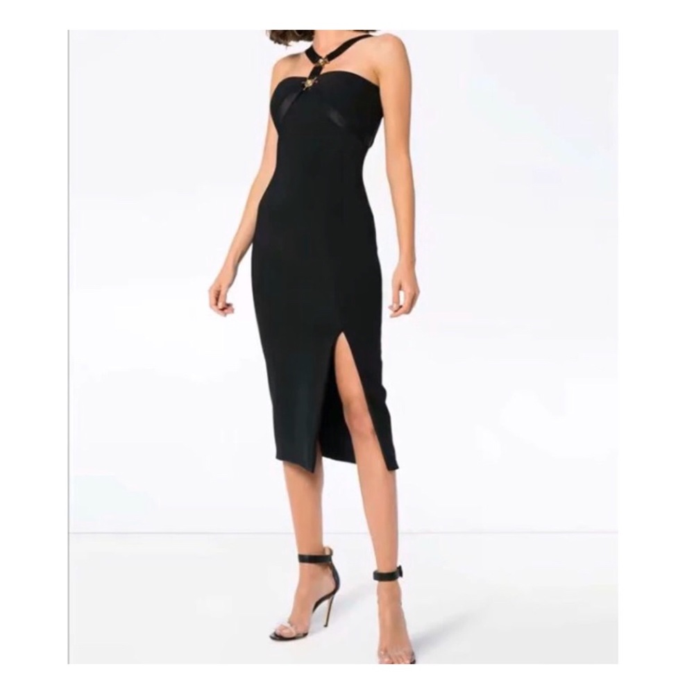 Sexy Black Dress With Split